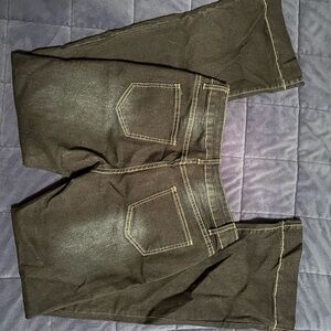 ROMWE Black Flare & Wide Leg Jeans